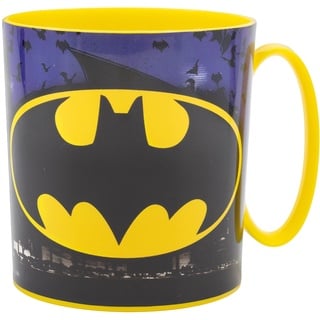 Stor 350 ML BATMAN SYMBOL MICRO BECHER, 1 Unidad (Paquete de 1), Bunt