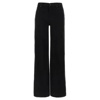 7 For All Mankind Jeans aus Baumwolle in Schwarz