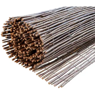 Sichtschutz , Naturfarben , Naturmaterialien , 300x100 cm , Sonnenschutz, Sichtschutz