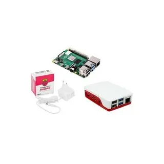 Raspberry Pi® Essentials Kit 5 B 8 GB 4 x 2.4 GHz inkl. Netzteil, inkl. Gehäuse