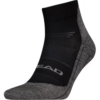 Head Kurzsocken »HEAD HIKING COOL QUARTER 1P«, schwarz