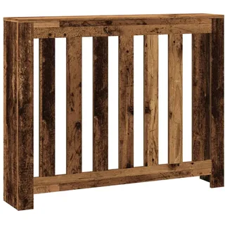 vidaXL Heizkörperverkleidung Altholz-Optik 104x20x82 cm Holzwerkstoff