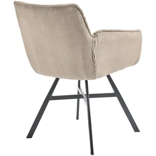 Set One by Musterring Stuhl Frisco Stoff Beige Ecru