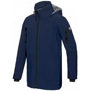 BP 1831-104-0110-XLn Wetterfeste Jacke, Stehkragen, verstellbare Kapuze, 180,00 g/m2 100% Polyester, Nachtblau, XLn