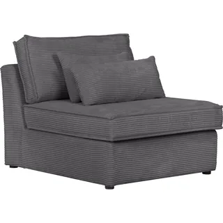 OTTO home Sofa-Mittelelement »Florid« als Teil eines Modulsofas,, fester Sitzkomfort, auch in Cord, grau