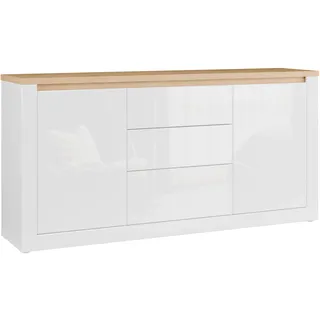 Forte Sideboard 2T/3SK 181,1 x 89,8 x 41,6 cm Weiß
