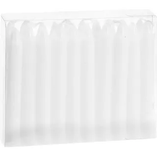 Home Styling Christbaumkerzen 20-teilig 10,5cm weiß - Rot