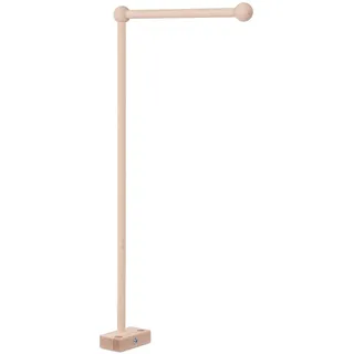 babybay Mobilehalterung passend für alle Modelle mit Rundstäben / stufenlos verstellbar / aus massivem Buchenholz (natur lackiert)