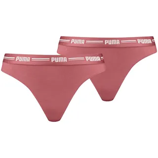 PUMA Damen String 2 Pack Thong Panties, Heartfelt, XS EU