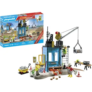Playmobil Action Baustelle 71650