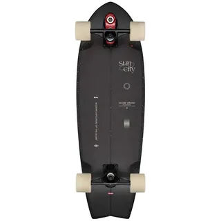 Globe Sun City 2 30 ́ ́ Cruiser Skateboard - Astro Red - 9.0 Zoll