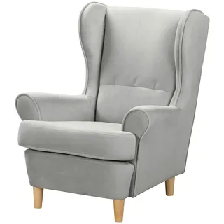 P & B Kindersessel , Grau , Textil , 60x74x69 cm , FSC 100%, Made in Europe, Made in Eu , Babymöbel & Kindermöbel, Babyzimmer, Kindersessel & Kindertische