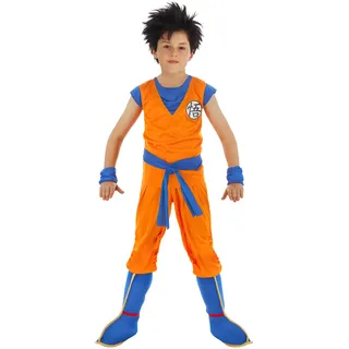 Chaks Goku Saiyajin Kostüm Kinder 128