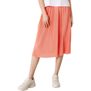 Q/S designed by - s.Oliver Damen 510.10.204.19.190.2113438 Skirt, Orange, 36 EU