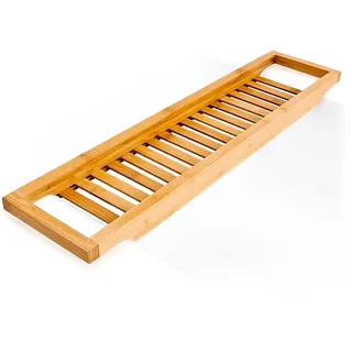 Relaxdays Badewannenablage (65 x 15 x 4 cm,