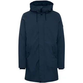 Langmantel INDICODE "Parka IDFido", Herren, Gr. XL, blau (navy), Obermaterial: 100% Polyester PES., Mäntel Langmantel