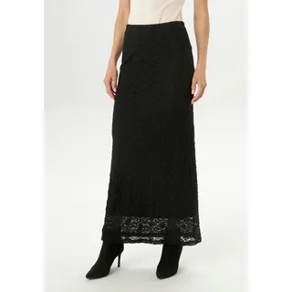 Aniston SELECTED Maxirock Damen Spitze Schwarz 38