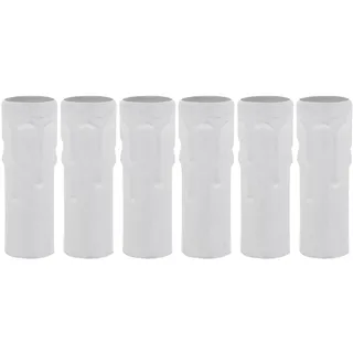Uonlytech Kronleuchter Kerzenärmel E14 Kerzenfassungen 8X2.5Cm Kandelaber Basisabdeckungen Für Europäische Kristallleuchter Und Retro Kerzenleuchter Ersatzteile