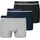 3 Einheiten Bunt Schwarz Blau Grau S