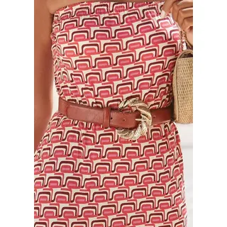 LASCANA Hüftgürtel Lederimitat gelb 80