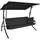 Elegance Joy Grau 3-Sitzer