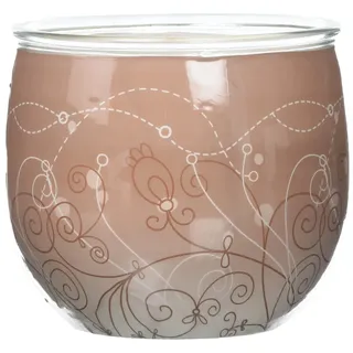 Glade Duftkerze mit Dekorfolie, Duft Honey & Chocolate, mit ätherischen Ölen angereichert, 6er Pack (6 x 120 g)