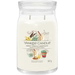 Yankee Candle Sweet Vanilla Horchata Duftkerze 567 g beige