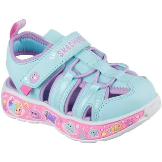 SKECHERS Mädchen Play Scene Splash Cute CrewSandale