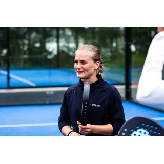 PELIGA Heden Half Zip, Navy, M