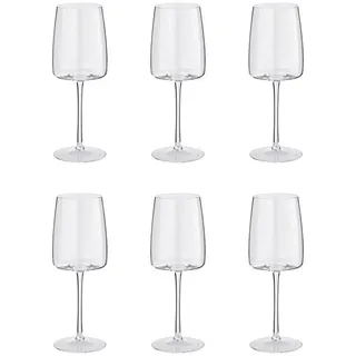 Butlers Rotweingläser (6er Set) Serena 580 ml , Transparent , Glas , Gläser, Weingläser