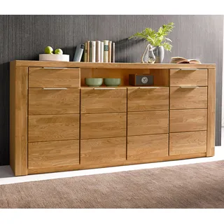 OTTO home Sideboard 200 x 40 x 95 cm Braun