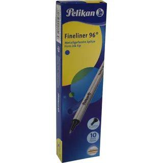 Pelikan Fineliner 96® Blau, 10 Stück in Schachtel