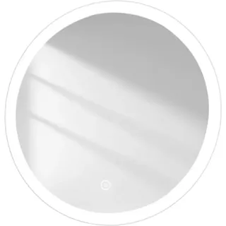 Emke Rund Badezimmerspiegel 60cm Badspiegel mit Beschlagfrei WarmweißesKaltweißesNeutrales Licht Touch-Schalter