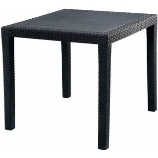 PROGARDEN Bistrotisch 79 x 79 x 72 cm Anthrazit