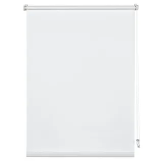 Deco Company Seitenzugrollo Uni Klemmrollo 100 x 150 cm weiß