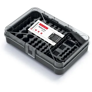Kistenberg Batterie Box Organiser 29,5 x 19,5 x 7 cm 1-tlg. transparent