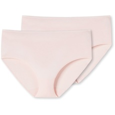 Bild UNCOVER by SCHIESSER Damen Slip 2er Pack - Midi, Serie "Uncover", S-3XL Rosé S