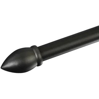 Liedeco Gardinenstangen-Endstück »Mush« für Gardinenstangen Ø 20 mm, grau