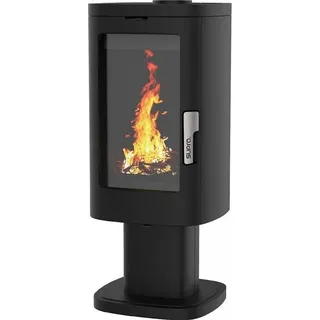 11,5 kw schwarzer gusseisen-holzofen - Supra FR9016190B - Schwarz