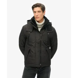 Superdry für Herren. M5011868A Windcheater Mountain Sd Windcheater Jacket schwarz (XL), Lässig, Polyester
