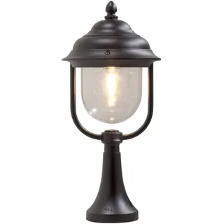 Konstsmide Sockelleuchte Aluminium 24 cm x 24 cm x 54 cm 1x75W schwarz