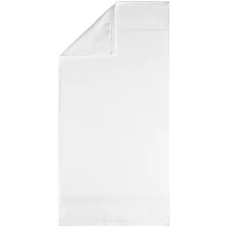 Egeria Badetuch »Diamant« Uni Programm mit schmaler Bordüre, 100 % Baumwolle, weiß