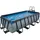 EXIT Stone Pool 400 x 200 x 100 cm inkl. Filterpumpe und Poolleiter