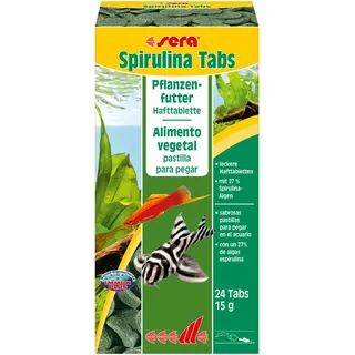 Sera Spirulina Tabs Nature 24 Tabs (15 g)