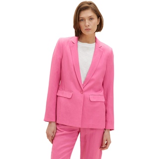 TOM TAILOR Damen 1036746 Blazer, 31647 - Nouveau Pink, 38