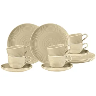 SELTMANN WEIDEN Kaffeeservice Terra 18-tlg. sandbeige
