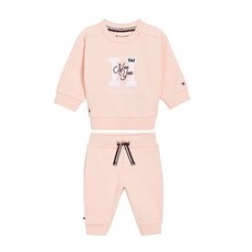 TOMMY HILFIGER Baby Set Pullover und Hose 2-teilig  rosa | 74