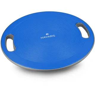 Navaris Balance Board mit Griff Therapie Kreisel Fitness Reha Balance Kraft Training - Sport Board Disc Ø 40cm - Wippbrett Therapiekreisel