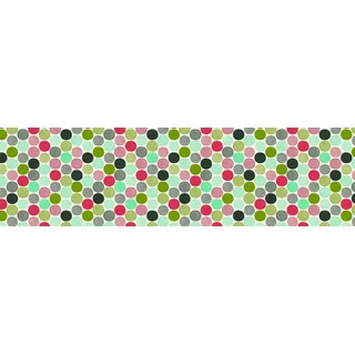 Doge Milano Küchenläufer, 100% Made in Italy, Schmutzabweisender Teppich mit Digitaldruck, Rutschfester und waschbarer Läufer, Geometrisches Muster - Doriane, 180x52 cm