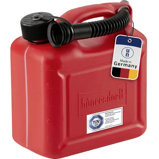 Hünersdorff Benzinkanister 5,0 l Rot